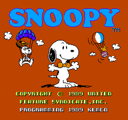 Snoopy's Silly Sports Spectacular - NES