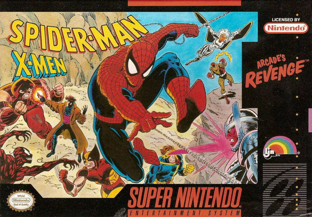 Spider-Man / X-Men: Arcade's Revenge - SNES