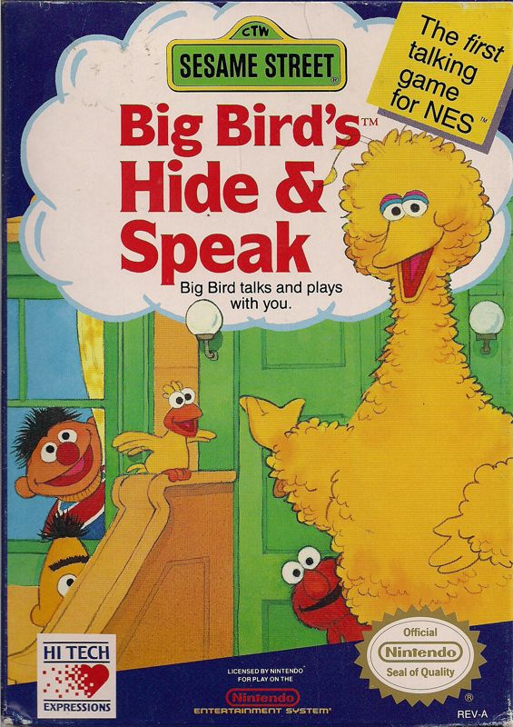 Big Bird's Hide and Speak - NES