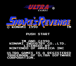 Snake's Revenge - NES