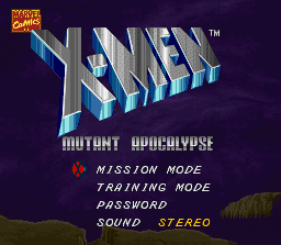 X-Men: Mutant Apocalypse - SNES