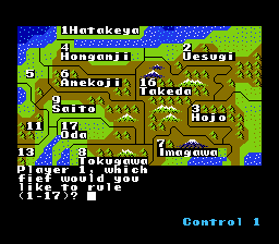 Nobunaga's Ambition - NES