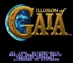 Illusion of Gaia - SNES