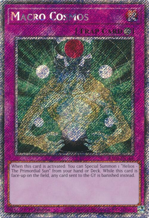 yugioh macro cosmos deck Yu-Gi-Oh! - (SDDE-EN036) - Structure The Dark Emperor - 1st Edition The Primordial Sun from your hand or Deck Macro Cosmos (Yugioh Ra Yellow
