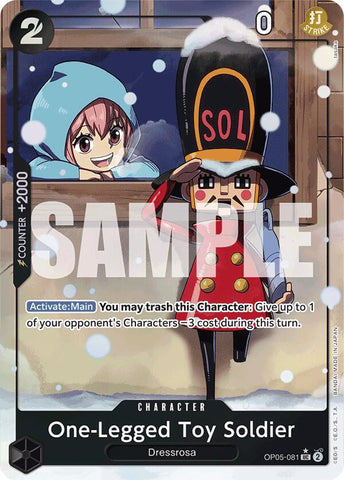 One-Legged Toy Soldier (Alternate Art) [Premium Booster -The Best-] - OP05-081