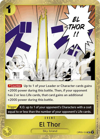 El Thor (Jolly Roger Foil) [Premium Booster -The Best-] - OP05-114