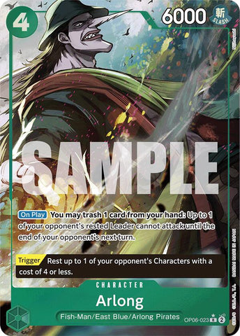 Arlong (Full Art) [Premium Booster -The Best-] - OP06-023