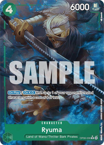 Ryuma (Full Art) [Premium Booster -The Best-] - OP06-036