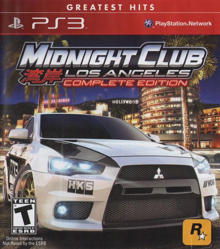 Midnight Club: Los Angeles - Complete Edition - PS3