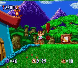 Bubsy in: Claws Encounters of the Furred Kind - SNES