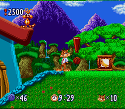 Bubsy in: Claws Encounters of the Furred Kind - SNES