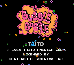 Bubble Bobble - NES