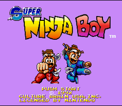 Super Ninja Boy - SNES