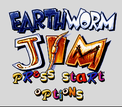 Earthworm Jim - SNES
