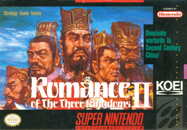 Romance of the Three Kingdoms II - SNES