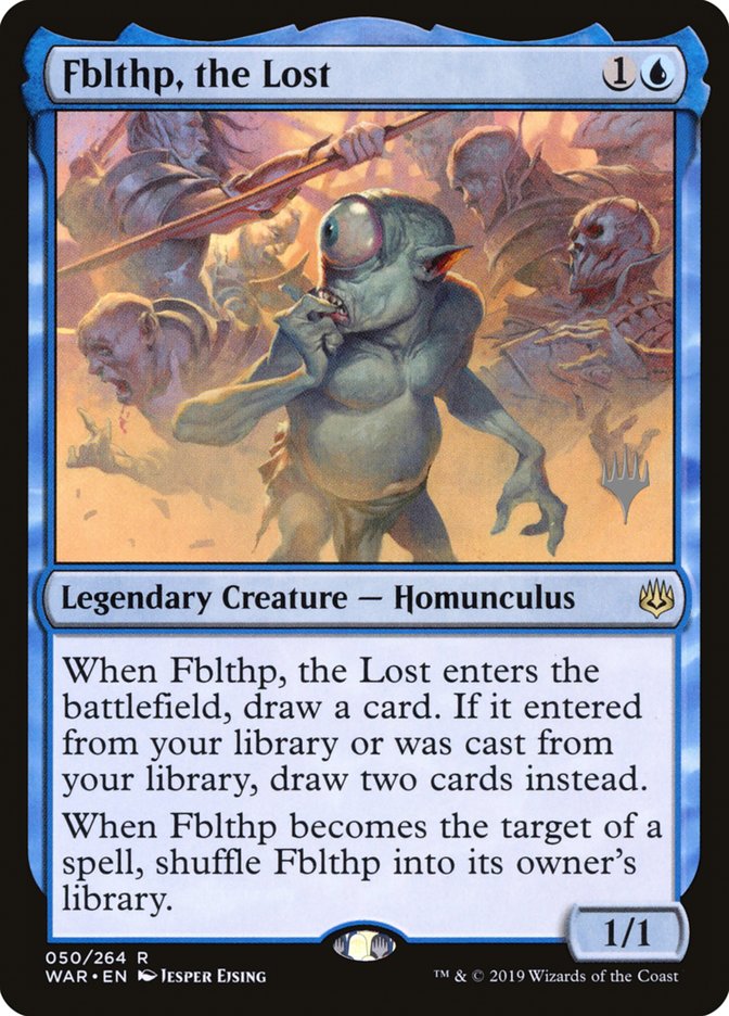 5000 mtg cards Fblthp, the Lost (Promo Pack) [War of the Spark Promos]