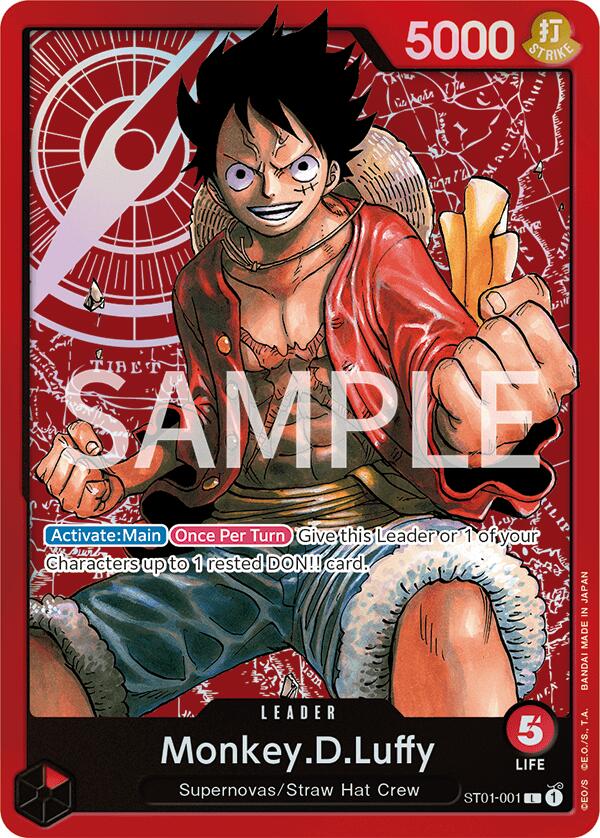 Monkey.D.Luffy [Revision Pack Cards] - ST01-001