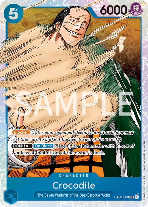 Crocodile [Revision Pack Cards] - ST03-003