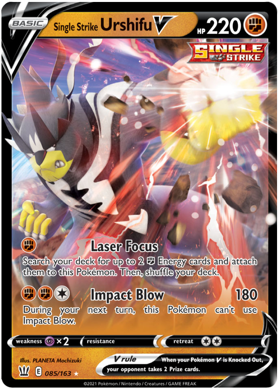 urshifu pokemon card price Single Strike Vmax - TG29/TG30 - Brilliant Stars - Trainer Gallery Card Number / Rarity Pokemon Single Strike Urshifu Vmax