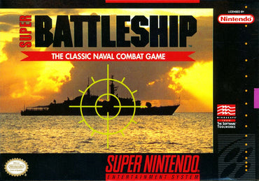 Super Battleship: The Classic Naval Combat Game - SNES