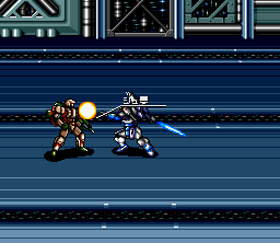 Cyber Knight II: ChikyÅ« Teikoku no YabÅ - SNES
