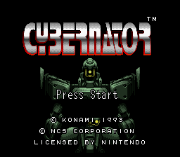 Cybernator - SNES