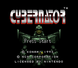 Cybernator - SNES