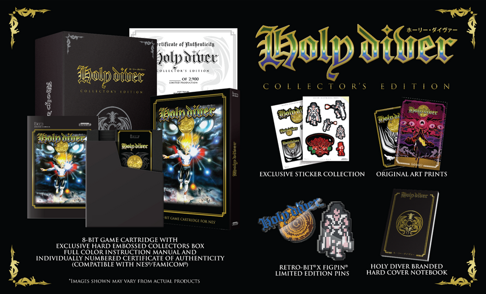 Holy Diver (Collector's Edition) - NES