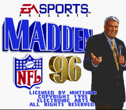 Madden NFL 96 - SNES