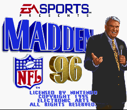 Madden NFL 96 - SNES