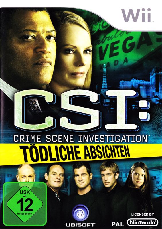 CSI: Crime Scene Investigation - Deadly Intent - Wii Original