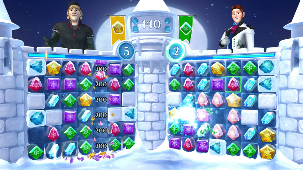 Frozen: Free Fall - Snowball Fight - PS3