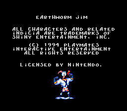 Earthworm Jim - SNES