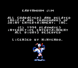 Earthworm Jim - SNES