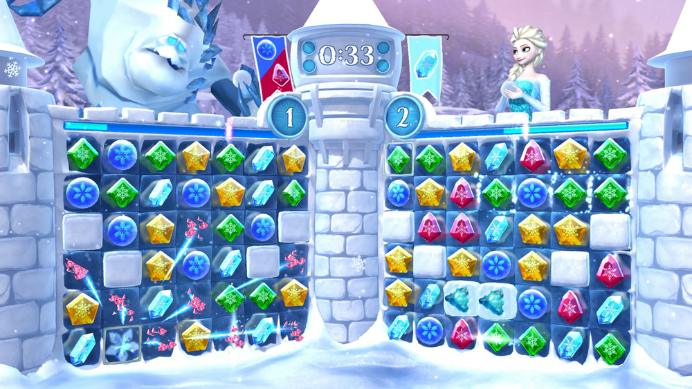 Frozen: Free Fall - Snowball Fight - PS3