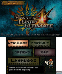 Monster Hunter 4 Ultimate - 3DS