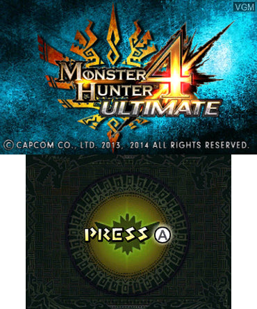 Monster Hunter 4 Ultimate - 3DS