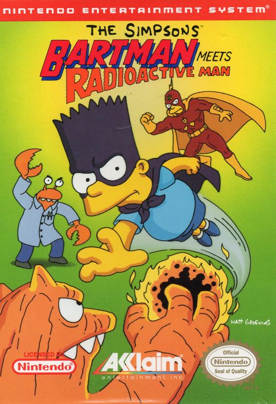 The Simpsons: Bartman Meets Radioactive Man - NES