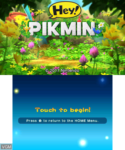 Hey Pikmin - 3DS
