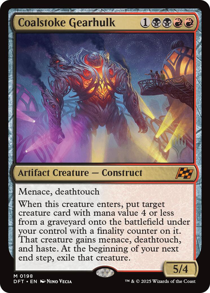 Coalstoke Gearhulk (Promo Pack) [Aetherdrift Promos]