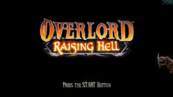 Overlord Raising Hell - PS3