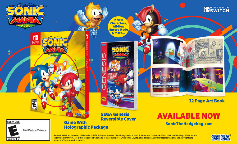 Sonic Mania Plus - PS4