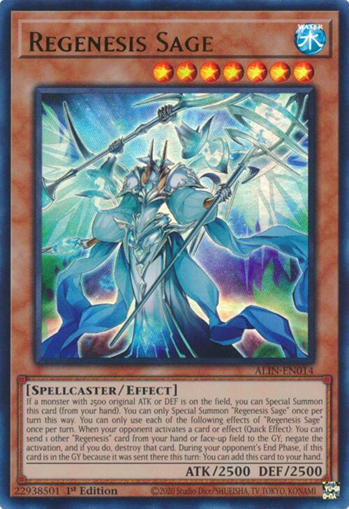 Regenesis Sage [ALIN-EN014] Ultra Rare