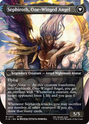 Sephiroth, Fabled SOLDIER // Sephiroth, One-Winged Angel (Borderless) (0317) [FINAL FANTASY]