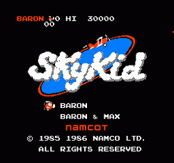Sky Kid - NES