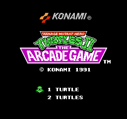 Teenage Mutant Ninja Turtles II: The Arcade Game - NES