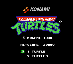 Teenage Mutant Ninja Turtles II: The Arcade Game - NES