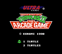 Teenage Mutant Ninja Turtles II: The Arcade Game - NES