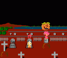 Splatterhouse: Wanpaku Graffiti - NES