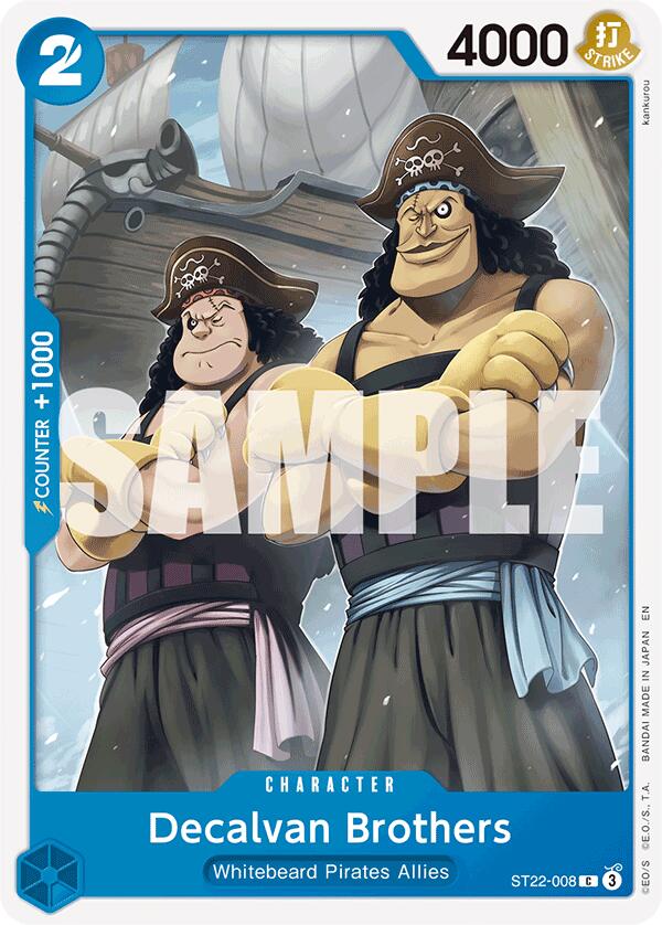 Decalvan Brothers [Starter Deck: Ace & Newgate] - ST22-008